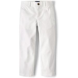 imageThe Childrens Place Boys Wide Leg Chino PantsSoft White