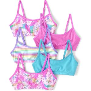 imageThe Childrens Place Girls BraletteTie Dye 5pack