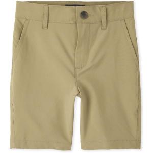 imageThe Childrens Place boys Quick Dry Chino ShortsFlax Single