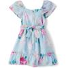imageThe Childrens Place Girls Dressy Dress SleevelessChalk Blue