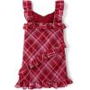 imageThe Childrens Place Girls Dressy Dress SleevelessRed Ochre