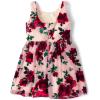 imageThe Childrens Place Girls Dressy Dress SleevelessRose Dust Floral