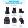 imageThe Childrens Place Girls Dressy Dress SleevelessSequin Navy Plaid