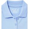 imageThe Childrens Place Girls Long Sleeve Pique Polo 2 PackDaybreak 2pack