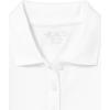 imageThe Childrens Place Girls Long Sleeve Pique Polo 2 PackWhite 2pack