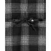 imageThe Childrens Place Girls Plaid Stretch Jacquard Short Sleeve DressBlack Plaid