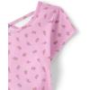 imageThe Childrens Place Girls Plaid Stretch Jacquard Short Sleeve DressStrawberry Milk