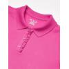 imageThe Childrens Place Girls Short Sleeve Ruffle Pique Polo ShirtAurora Pink