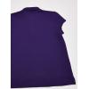 imageThe Childrens Place Girls Short Sleeve Ruffle Pique Polo ShirtRegal Violet