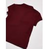 imageThe Childrens Place Girls Short Sleeve Ruffle Pique Polo ShirtRubine
