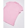 imageThe Childrens Place Girls Short Sleeve Ruffle Pique Polo ShirtSparkle Pink Single