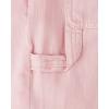 imageThe Childrens Place Girls Wide Leg JeansRose Mist