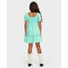 imageThe Childrens Place girls Floral Smocked Babydoll DressMint Tea