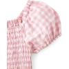 imageThe Childrens Place girls Floral Smocked Babydoll DressPink Gingham