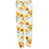 imageThe Childrens Place girls Long Sleeve Top and Pants Snug Fit 100 Cotton 2 Piece Pajama SetSunflowers