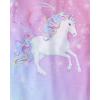 imageThe Childrens Place girls Long Sleeve Top and Pants2 Piece Pajama SetPink Unicorn Swirl