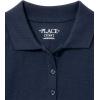 imageThe Childrens Place girls Short Sleeve Picque Polo Dress Tidal Single Small US