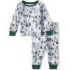 imageThe Childrens Place unisexbaby Family Matching Christmas and Holiday Pajama Sets CottonBlue Ski