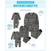 imageThe Childrens Place unisexbaby Family Matching Christmas and Holiday Pajama Sets CottonFairsile  Black