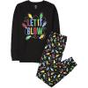 imageThe Childrens Place unisexbaby Family Matching Christmas and Holiday Pajama Sets CottonLet It Glow