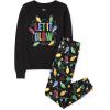 imageThe Childrens Place unisexbaby Family Matching Christmas and Holiday Pajama Sets CottonLet It Glow