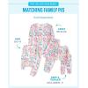 imageThe Childrens Place unisexbaby Family Matching Christmas and Holiday Pajama Sets CottonMerry Joy Pink