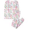 imageThe Childrens Place unisexbaby Family Matching Christmas and Holiday Pajama Sets CottonMerry Joy Pink