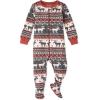 imageThe Childrens Place unisexbaby Family Matching Christmas and Holiday Pajama Sets CottonMoose Fairisle