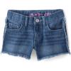 imageDenim Shortie ShortsRuby Frayed Seam