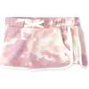 imageThe Childrens Place Girls Active Tie Dye Fleece ShortsPressed Rose