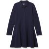 imageThe Childrens Place Girls Long Sleeve Polo DressDark Blue