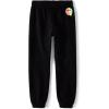 imageThe Childrens Place girls Knit Active SweatpantsBlack Happy Face