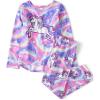 imageThe Childrens Place girls Long Sleeve Top and Pants2 Piece Pajama SetUnicorn Swirl