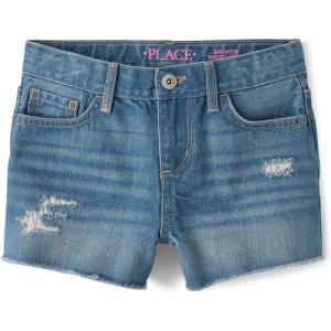 imageDenim Shortie ShortsRelaxed Dahlia