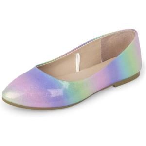 imageThe ChildrenS Place Girls Closed Toe Maryjane FlatsRainbow Ombre