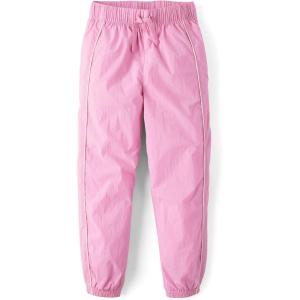 imageThe Childrens Place Girls Active Parachute Knit PantsStrawberry Milk