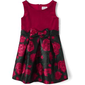 imageThe Childrens Place Girls Dressy Dress SleevelessBerry Jam Floral