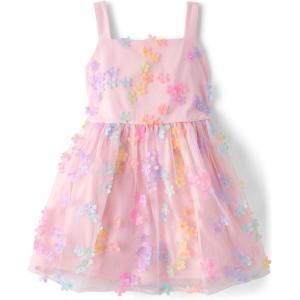 imageThe Childrens Place Girls Dressy Dress SleevelessBright Pink