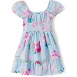 imageThe Childrens Place Girls Dressy Dress SleevelessChalk Blue