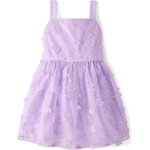 imageThe Childrens Place Girls Dressy Dress SleevelessLavender Tea