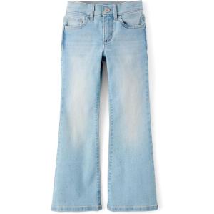 imageThe Childrens Place Girls Flare JeansMeadow Wash Sparkle