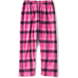 imageThe Childrens Place Girls Fleece Pajama PantsBlackPink Plaid