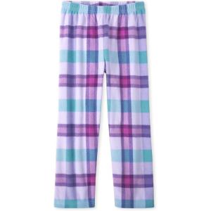 imageThe Childrens Place Girls Fleece Pajama PantsLavender Plaid