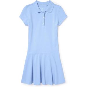 imageThe Childrens Place Girls Pique Polo DressSkyblue