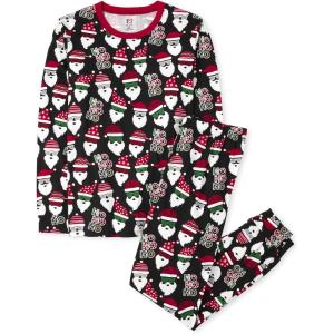 imageThe Childrens Place unisexbaby Family Matching Christmas and Holiday Pajama Sets CottonSanta Allover