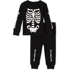 imageThe Childrens Place unisexbaby Family Matching Christmas and Holiday Pajama Sets CottonSkeleton