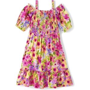 imageThe Childrens PlaceShort Sleeve Fashion DressMadalyn Floral Cold Shoulder