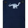 imageThe Childrens Place Baby Boys Overall SetBlue Dino