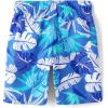 imageThe Childrens Place Boys Swim TrunksJungle Leaf