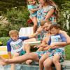 imageThe Childrens Place Boys Swim TrunksTropical Floral